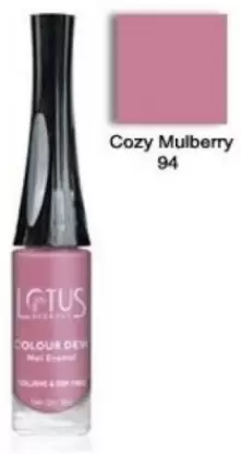 Lotus Make Up Color Kick Nail Enamel Cozy Mulberry 94