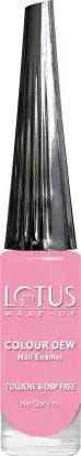 Lotus Make Up Color Dew Nail Enamel Pink Bliss 950 Pink