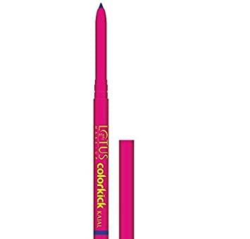 Lotus Makeup Color Kick Kajal Royal Blue