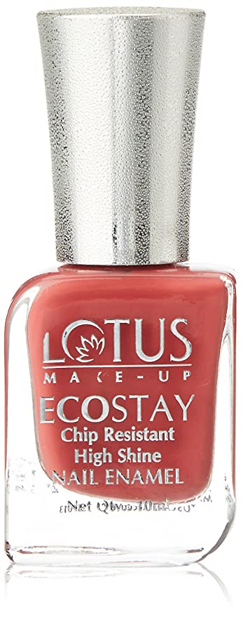 Lotus Make Up Eco stay Nail Enamel Love N Blush E10