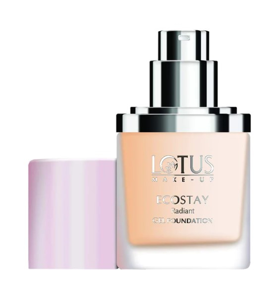 Lotus Makeup Eco stay Radiance Gel Foundation SPF20 Snow RG01 30ml