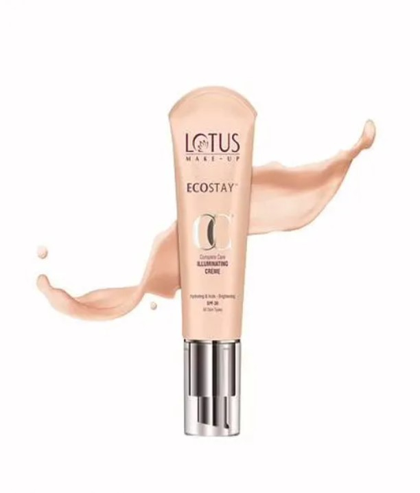 Lotus Makeup Eco stay Complete Care Illuminating Cream IC01 Snow Light 25 G