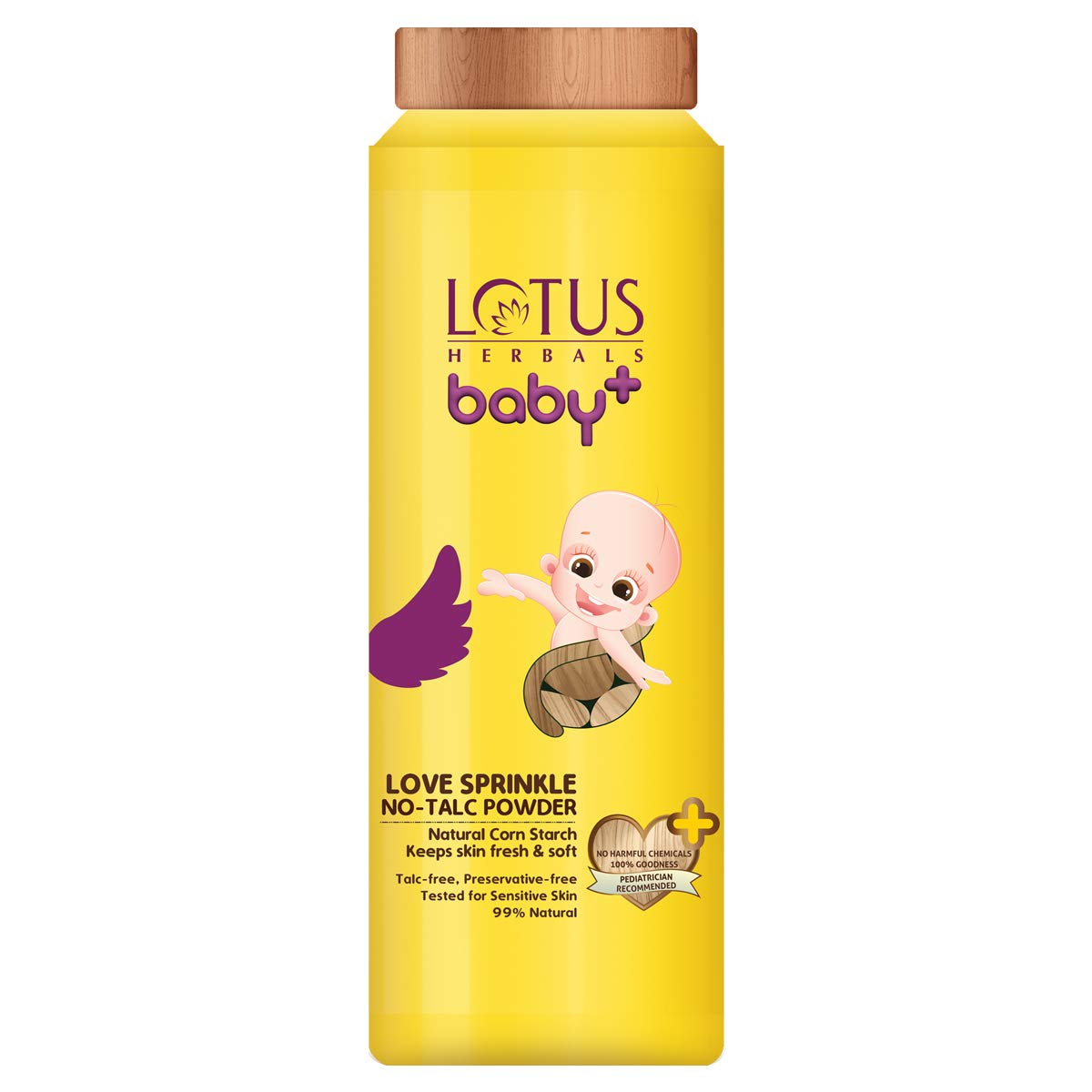 Lotus Herbals Baby+ Love Sprinkle No-Talc Powder 200g