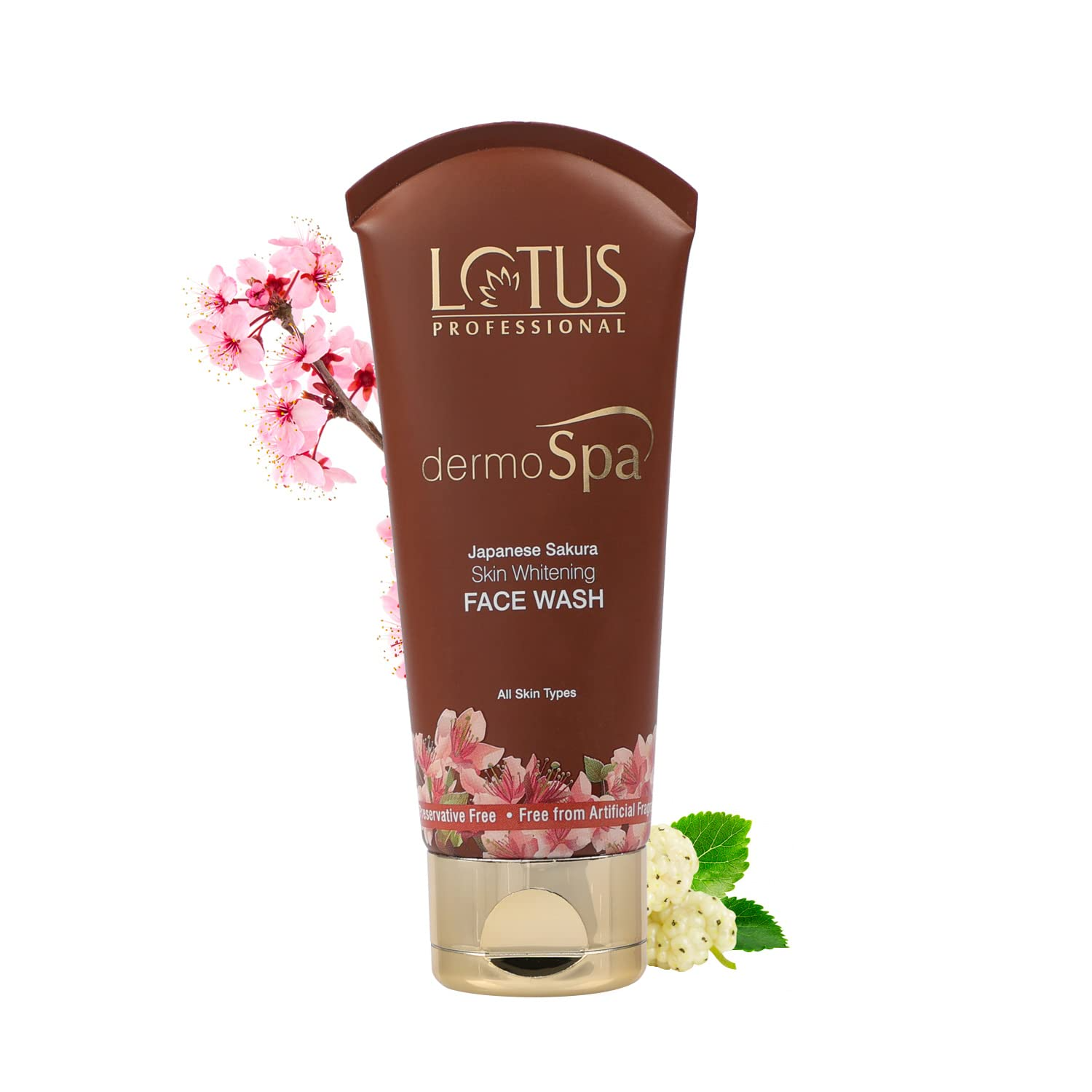 Lotus Dermo Spa Japanese Sakura Skin Whitening Face Wash (80g)