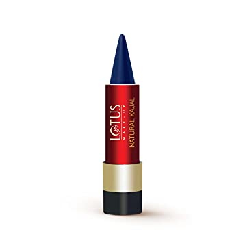 Lotus Make Up Natural Kajal Blue Nk01 4gm