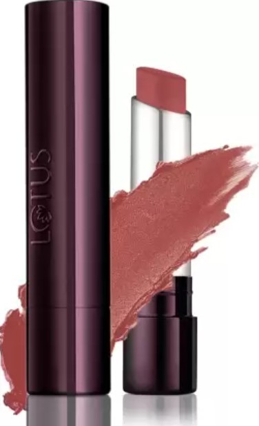 Lotus Makeup Pro edit Silk Matte Lip Color SM01 Nude Nature 4.2g