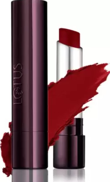 Lotus Makeup Pro edit Silk Matte Lip Color SM06 Rising Red 4.2g
