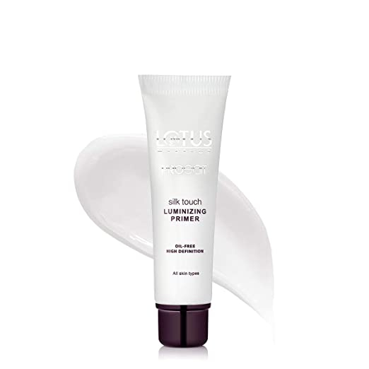 Lotus Makeup Eco stay Pro edit Silk Touch Luminizing Primer, White, 20 g