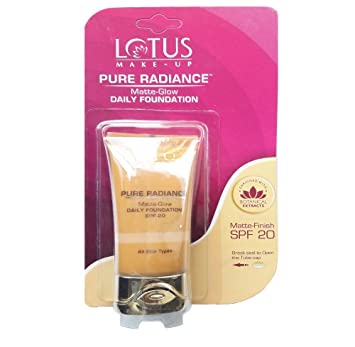 Lotus Makeup Pure Radiance Foundation 350 Fresh Ivory 30ml