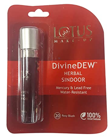 Lotus Divine Dew Herbal Sindoor Rosy Blush 20 8 g