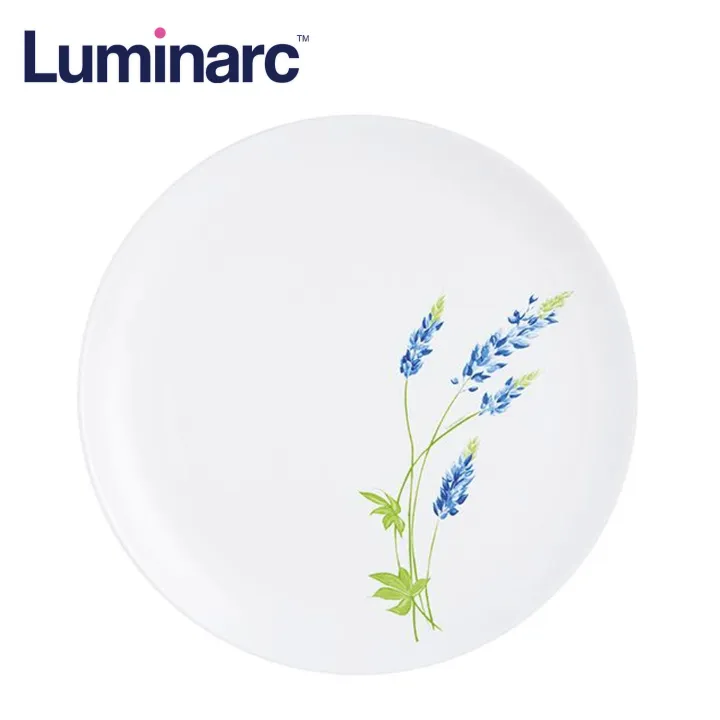 Luminarc Diwali Seine Blue 6pcs 19cm Dessert Plate N3355