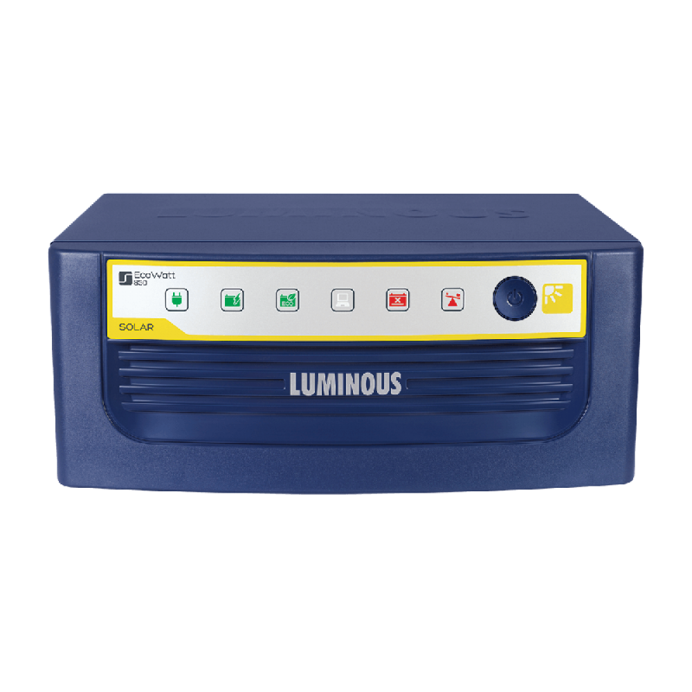 Luminous 600 VA Eco Watt + 650 Square Wave Inverter for Home, Office
