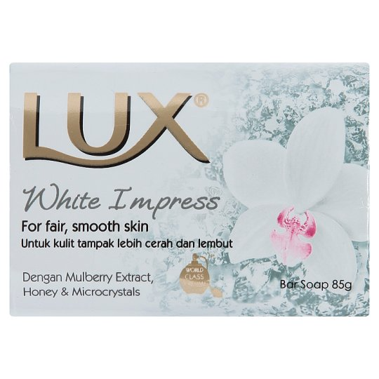 Lux White Impress Bar Soap - 100g