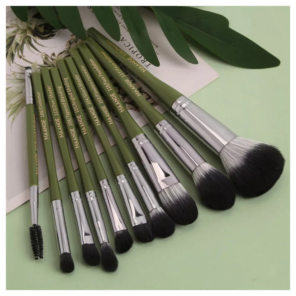 Maange 10 Pcs Professional Makeup Brushes Set Mag5867hz