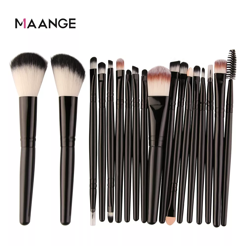 Maange 18 Pcs Professional Power Makeup Brushes Set Mag5444hb