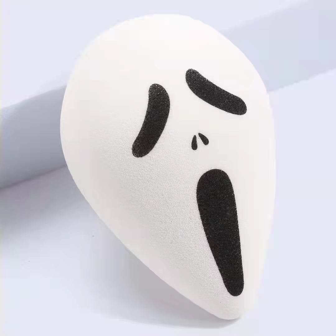 Maange 1pc Halloween Water Drop Shape Soft Make Up Sponge Puff For Foundation & Bb Cream Mag51082b