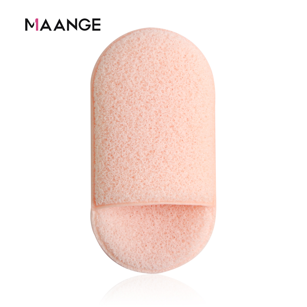 Maange 1pc Soft Facial Cleansing Sponge Face Wash Exfoliating Makeup Puff Body Bath Shower Washing Sponges Puff Mag5863-Pink