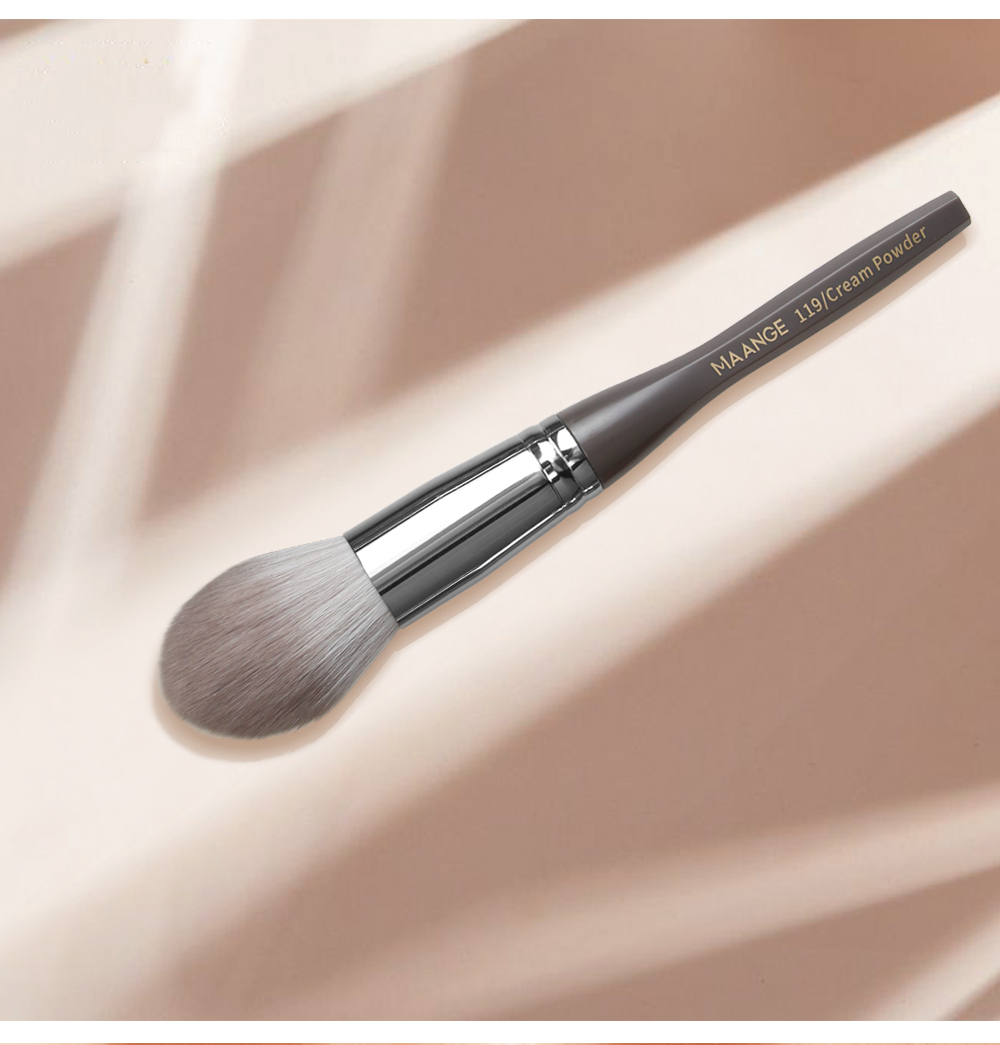Maange 1pcs Big Powder Makeup Brush Soft Face Blusher Blush Contour Beauty Tools Cosmetic Brush