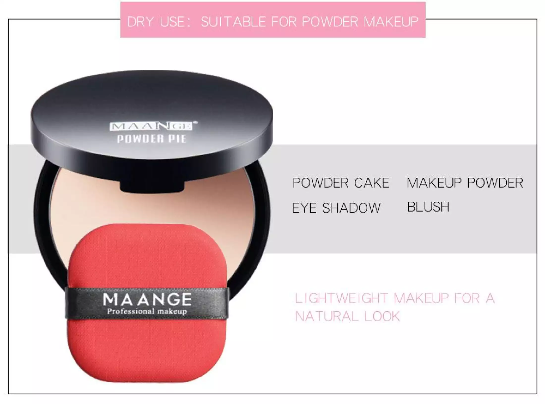 Maange 1pcs Cosmetic Makeup Puff