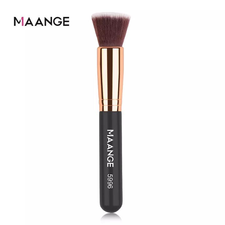 Maange 1pcs Flat Top Buffing Foundation Makeup Brush Mag 5996hj