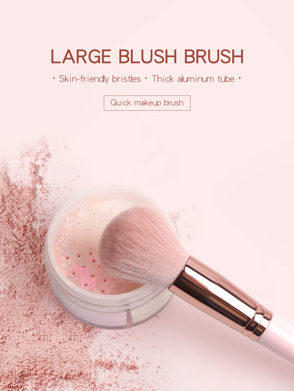Maange 1pcs Makeup Blush Brush