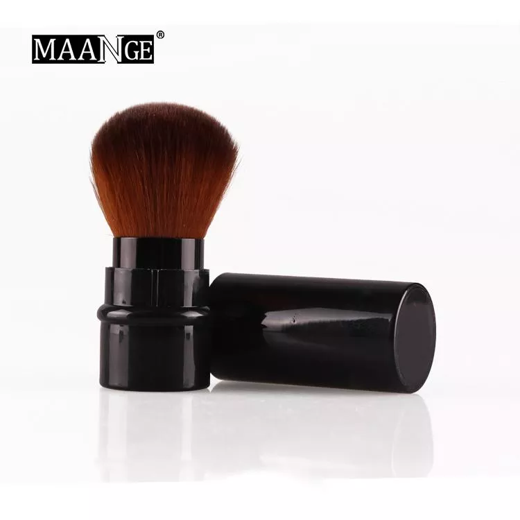 Maange 1pcs Retractable Soft Make Up Blush Powder Foundation Brush Mag1909h