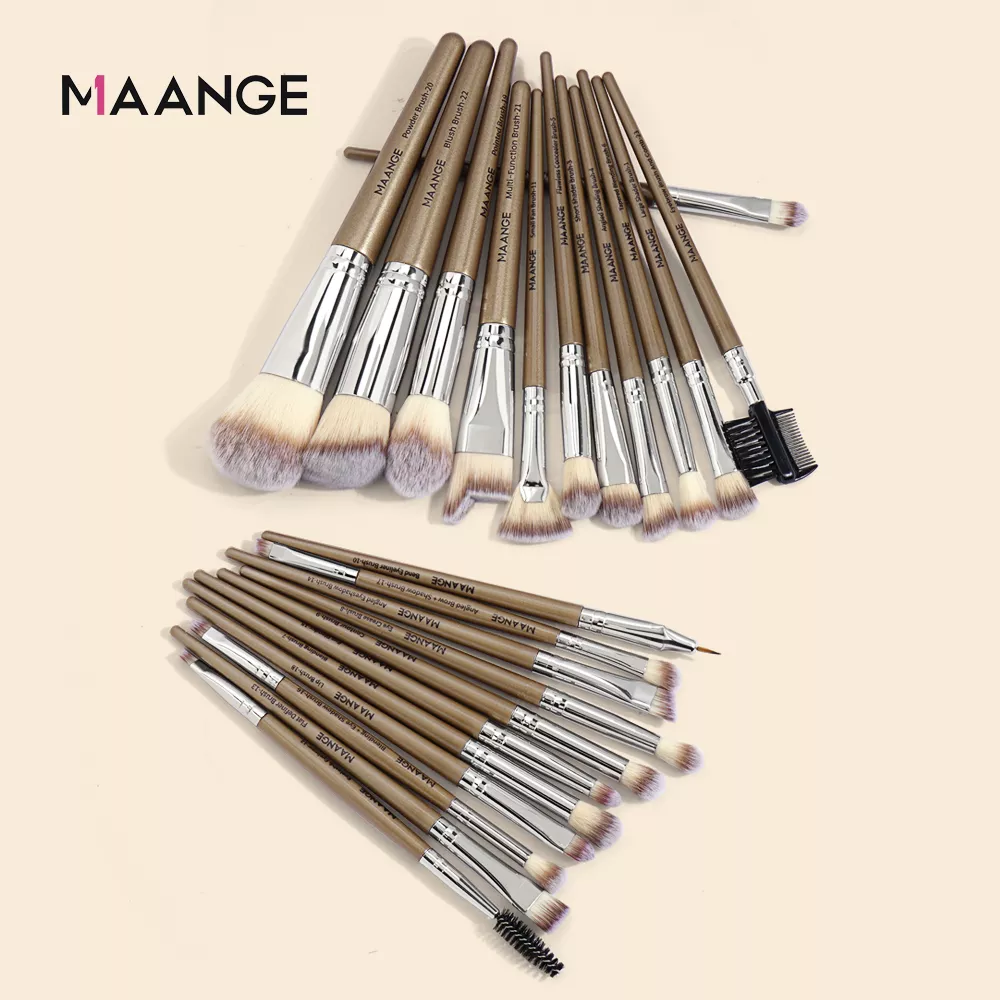 Maange 23pcs Professional Makeup Brush Set With Blush Foundation Eyeshadow Concealer Brush Mag51151hk