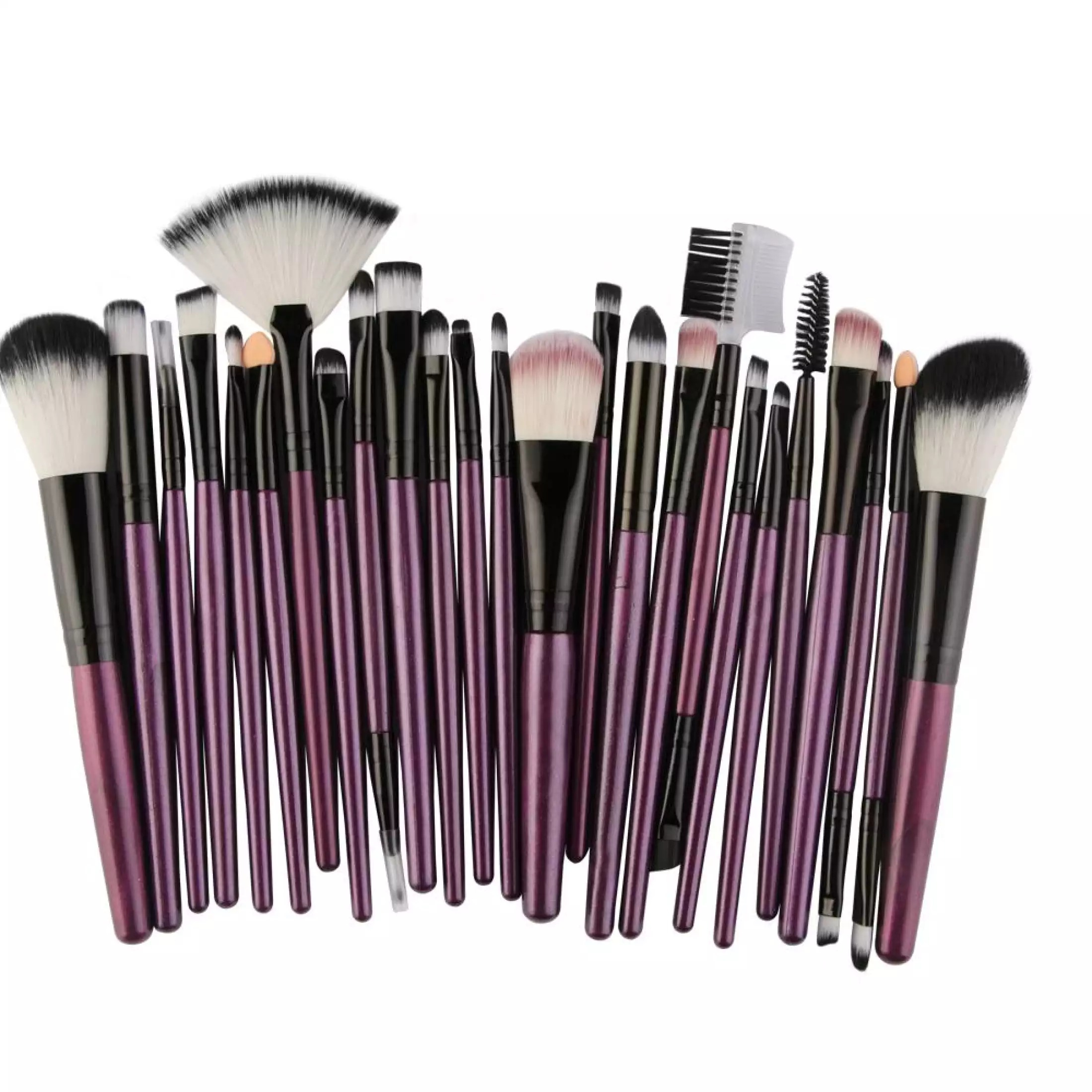 Maange 25pcs Makeup Brushes Set Beauty Foundation Blush Eye Shadow Concealer Brush Mag 5484zh