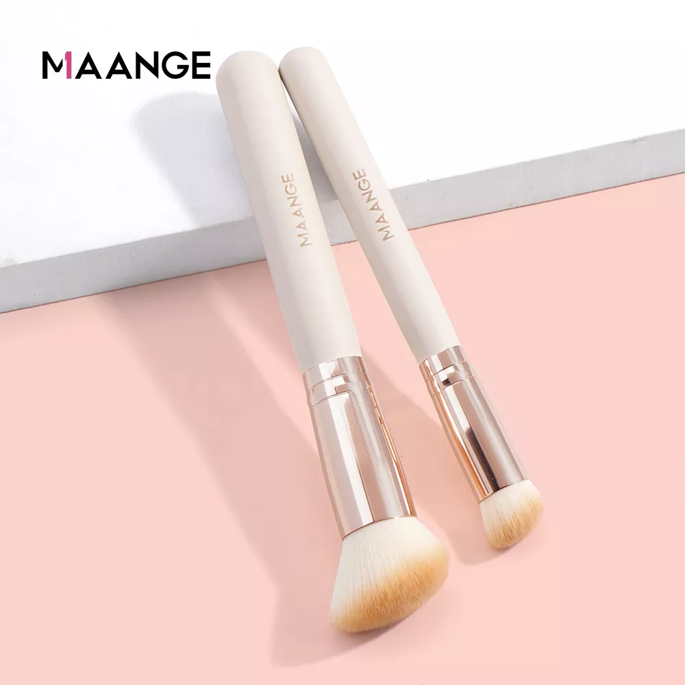 Maange 2pcs Flawless Classic Foundation Brush & Concealer Brush Mag 51014f