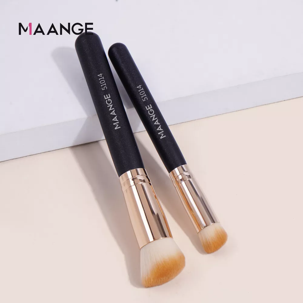 Maange 2pcs Flawless Classic Foundation Brush & Concealer Brush Mag51014hj