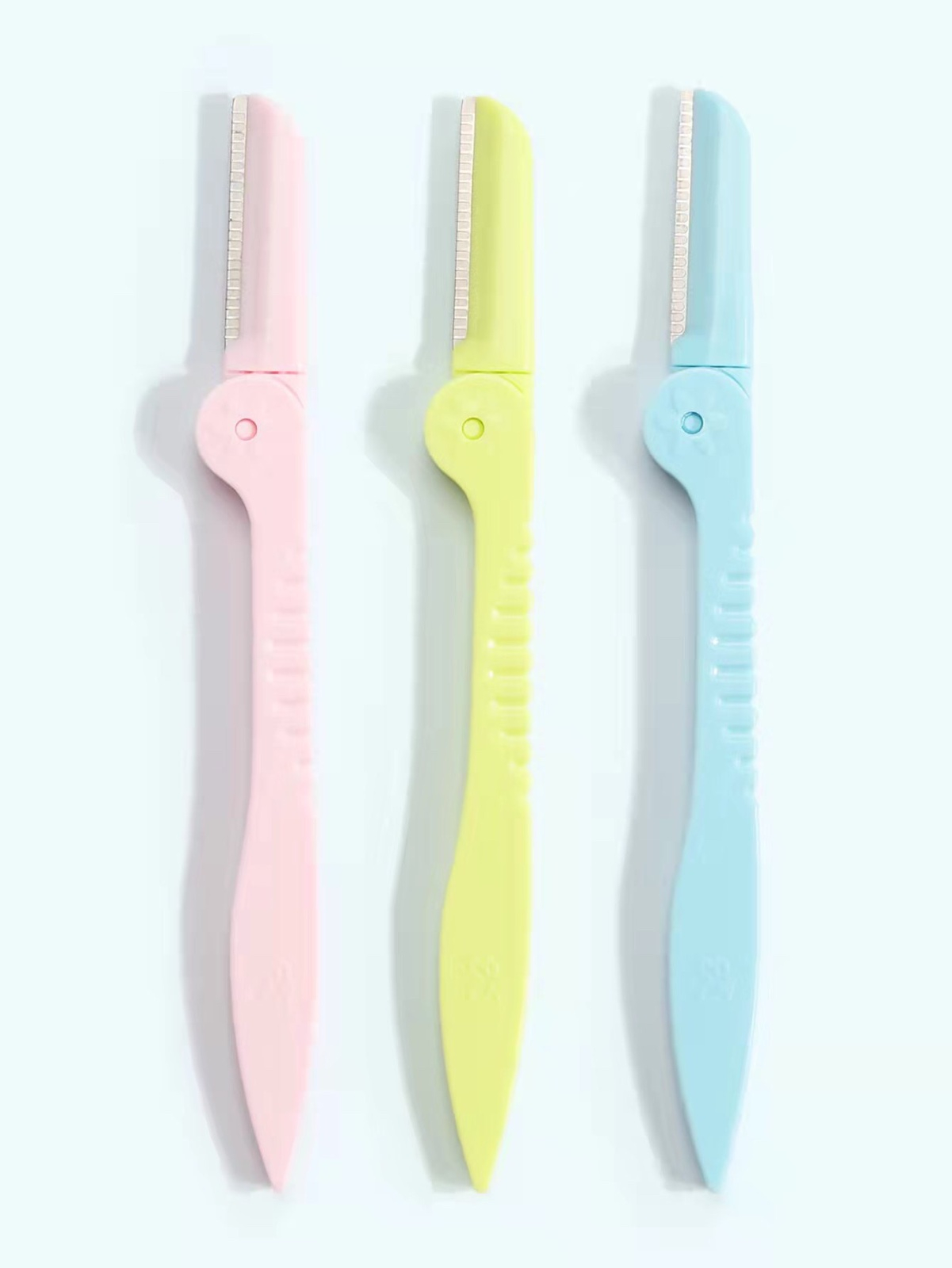 Maange 3pcs Eyebrow Trimmer Hair Remover Scratch Proof Mag51057