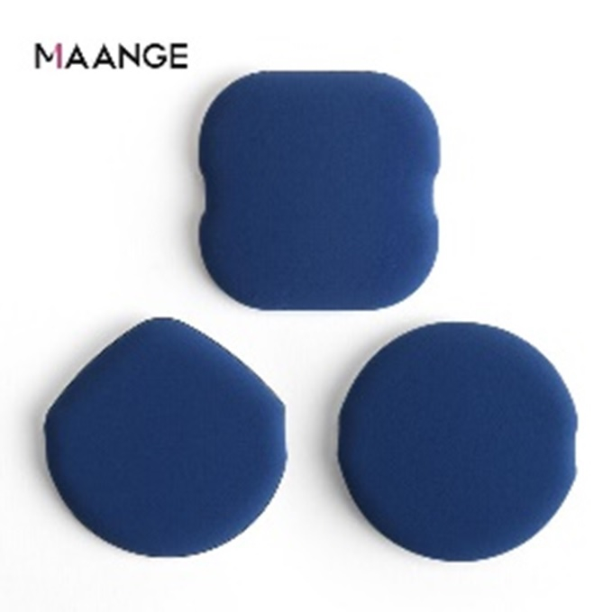 Maange 3pcs Make Up Air Cushion Sponge Puff Foundation Bb Cc Cream Contour Facial Sponge Mag5759