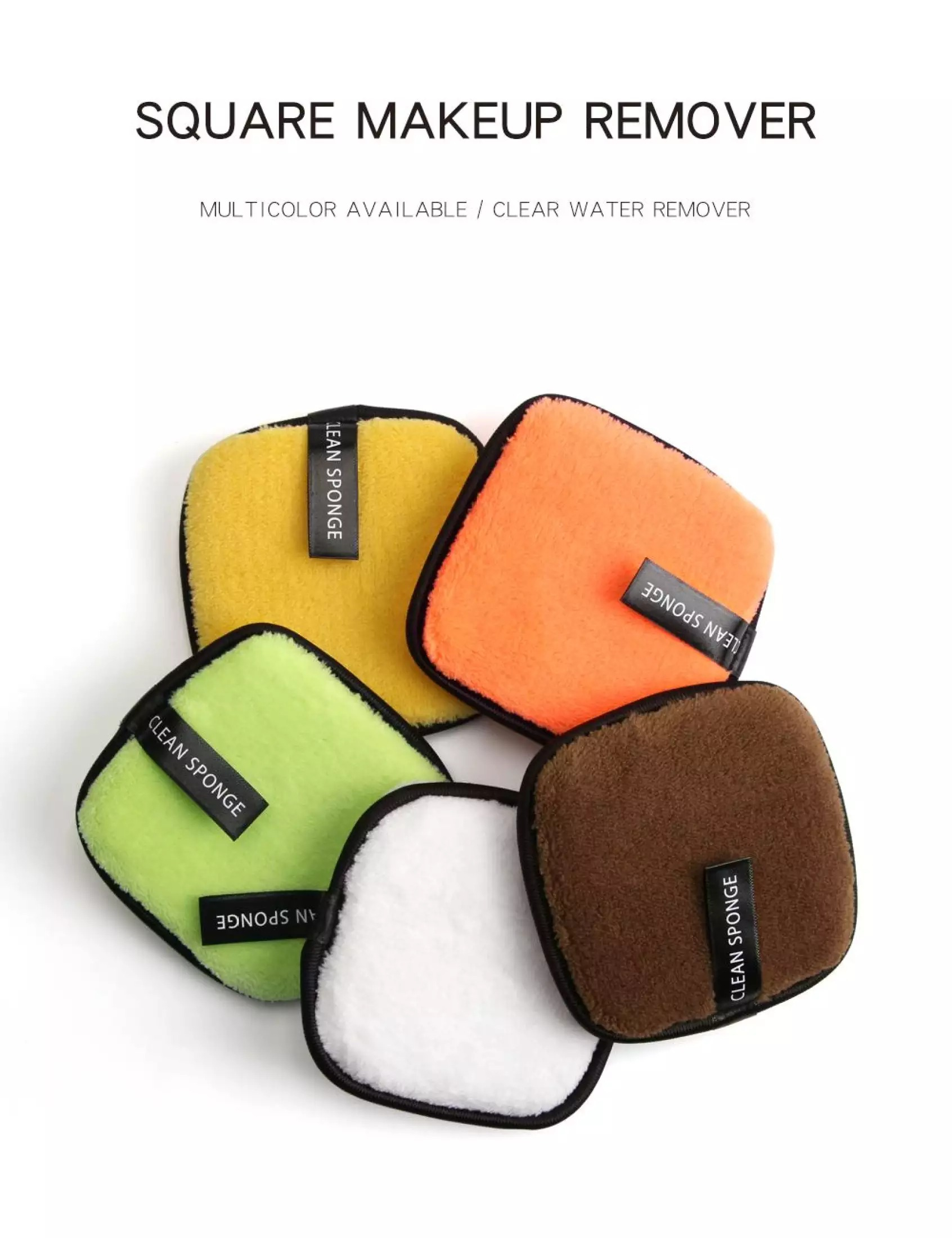 MAANGE 5PCS Lazy Double-sided Wash Sponge Cleansing Puff MAG 5807-1