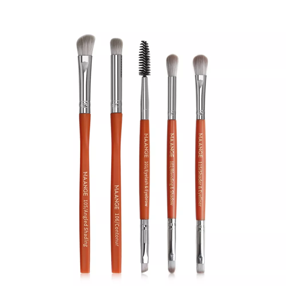Maange 5pcs Makeup Brushes Set Eyeshadow Blender Brush Tool Mag 5869c