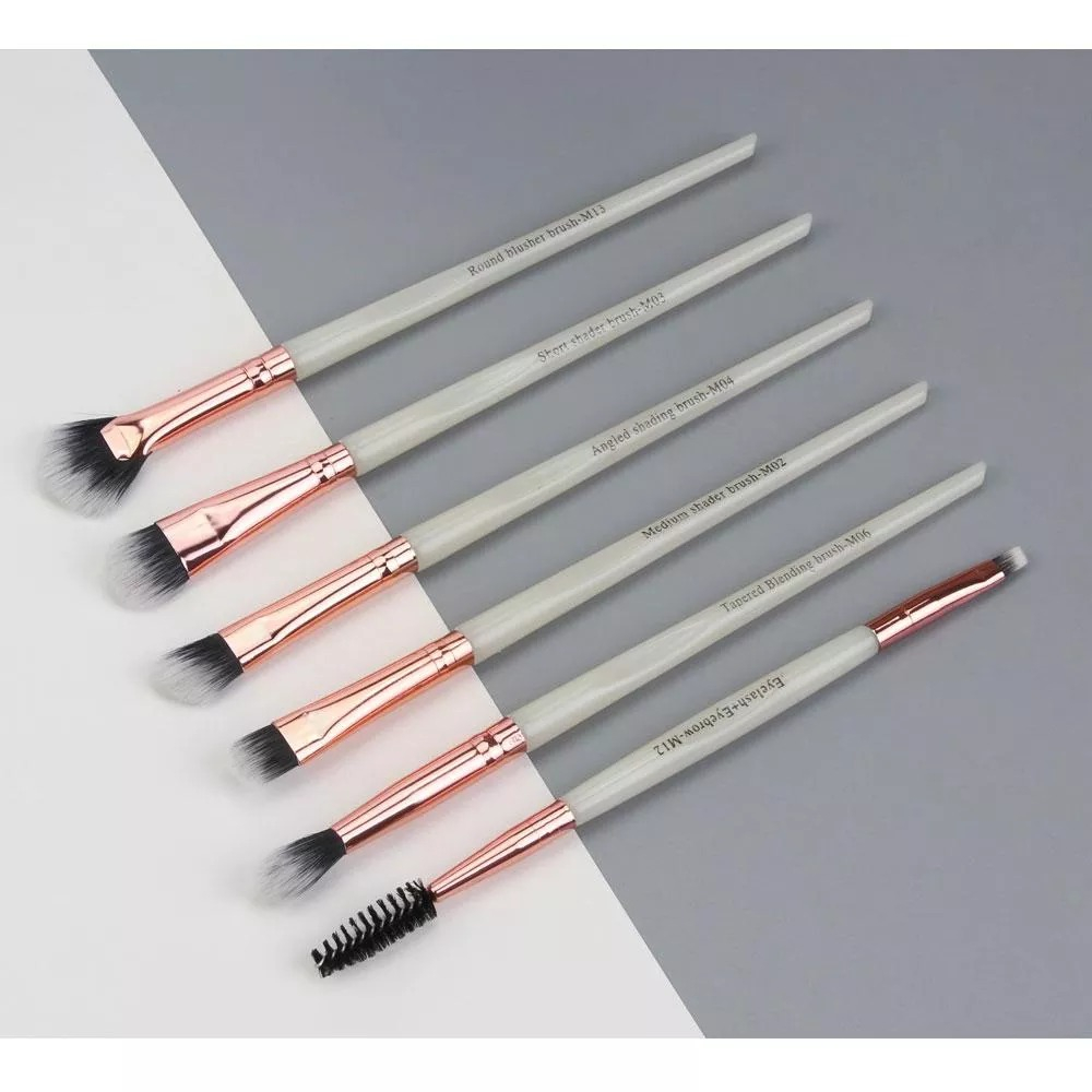 Maange 6pcs Eye Make Up Brush Set Eyeliner Eyebrows Eyelashes Eyeshadow Brushes Mag5814r