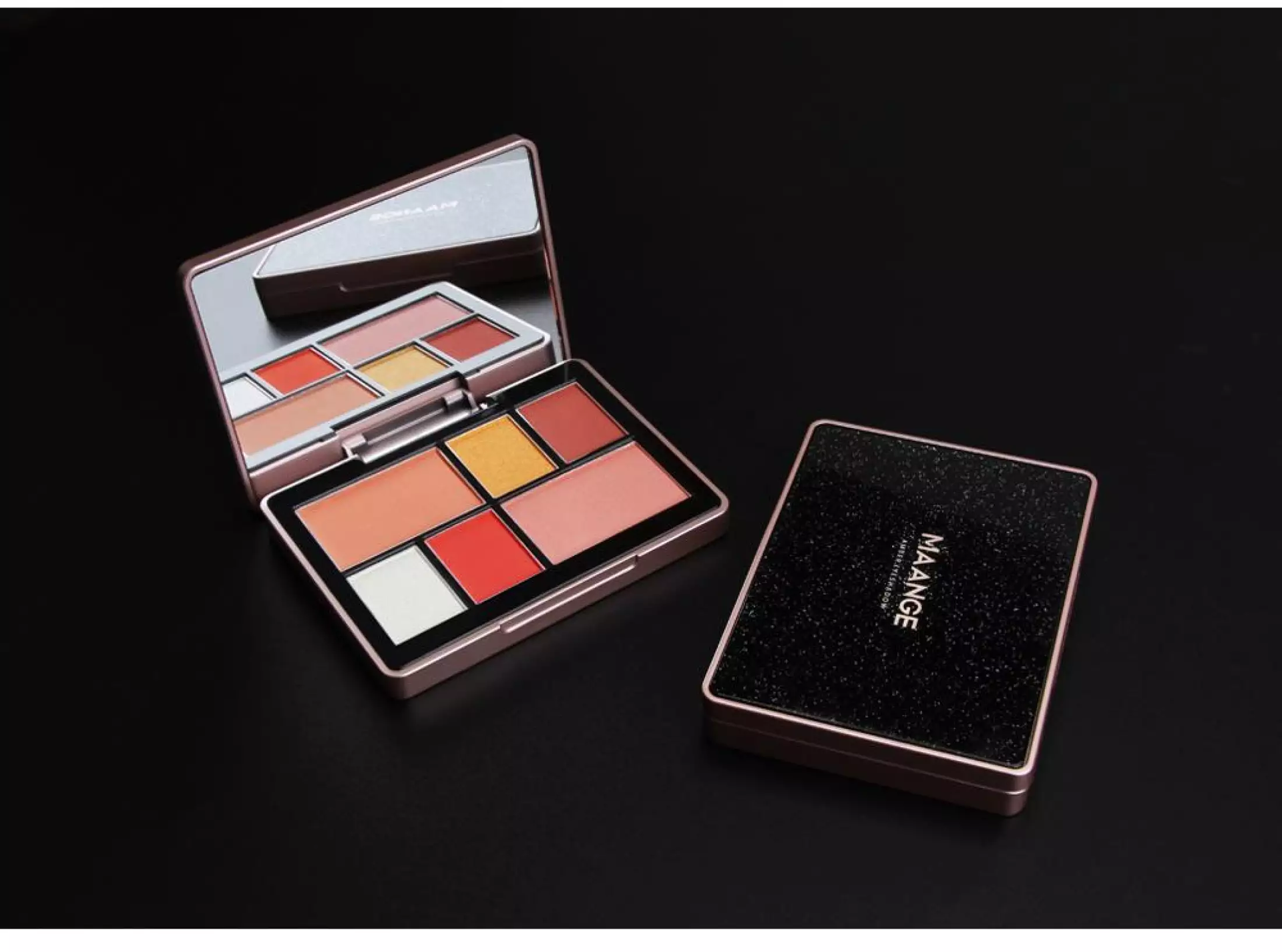 Maange Eyeshadow Palette Matte & Shimmer 6 Colors Eye Shadow Powder Makeup Palette