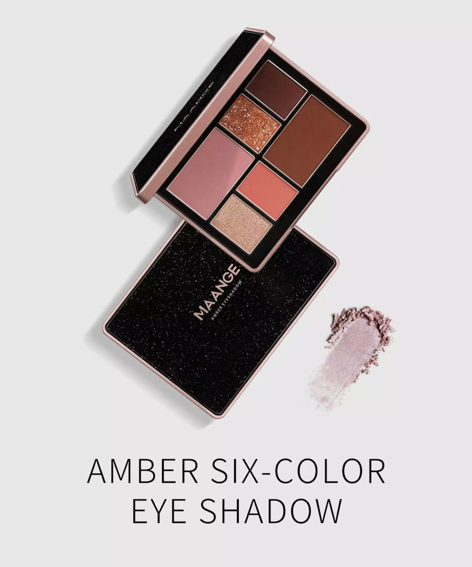 Maange Eyeshadow Palette Matte & Shimmer 6 Colors Eye Shadow Powder Makeup Palette