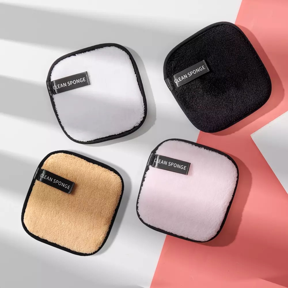 Maange 4pcs Lazy Double-sided Wash Sponge Cleansing Puff Mag 51011 4a