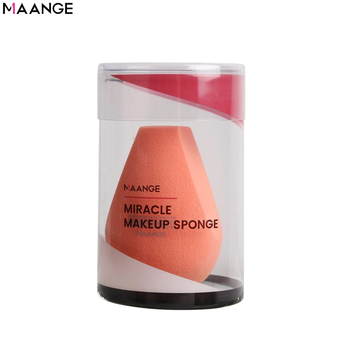 Maange 1pc Microfiber Fluff Surface Cosmetic Puff Velvet Makeup Sponge Powder Foundation