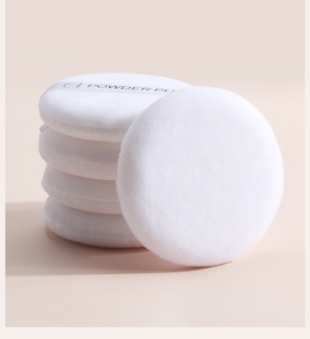 Maange Facial Beauty Sponge Powder Puff Pads Face Foundation Makeup Loose Powder Puff (1 Set)5.5cm Mag5899