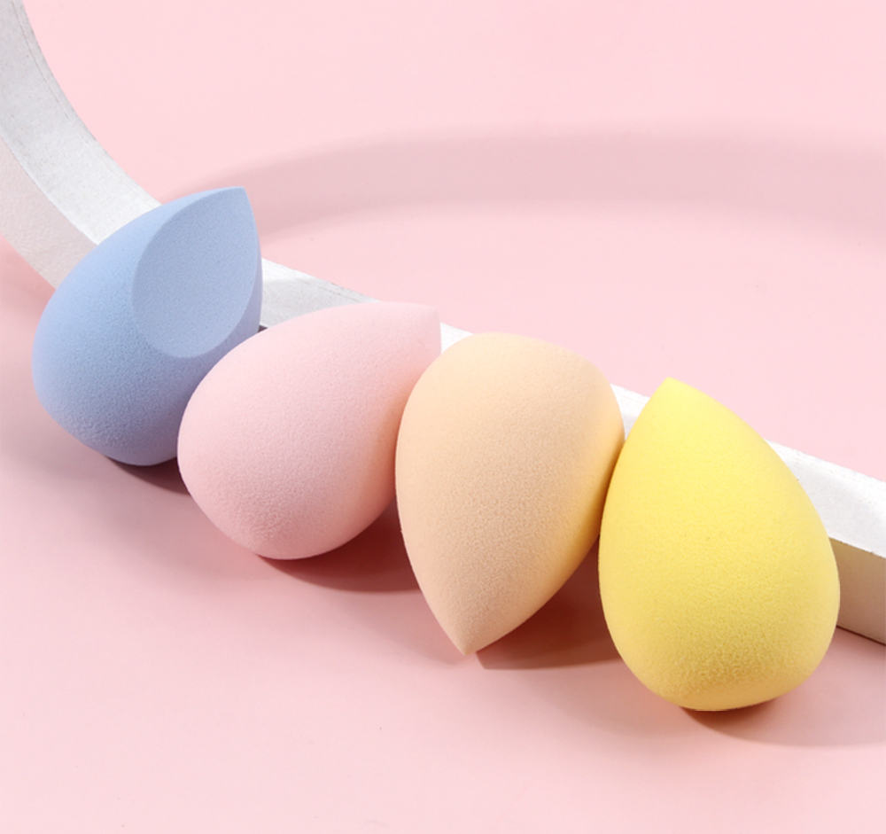 Maange 4pcs Makeup Sponge Set Blender Cosmetics Foundation Concealer Blending Powder Liquid Cream Make Up Puff Tools With Box