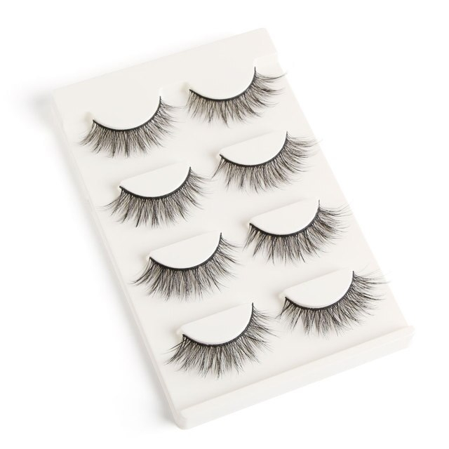 Maange Magefy 4 Pairs 3d Extension Natural False Eyelashes Mgy7086-y4