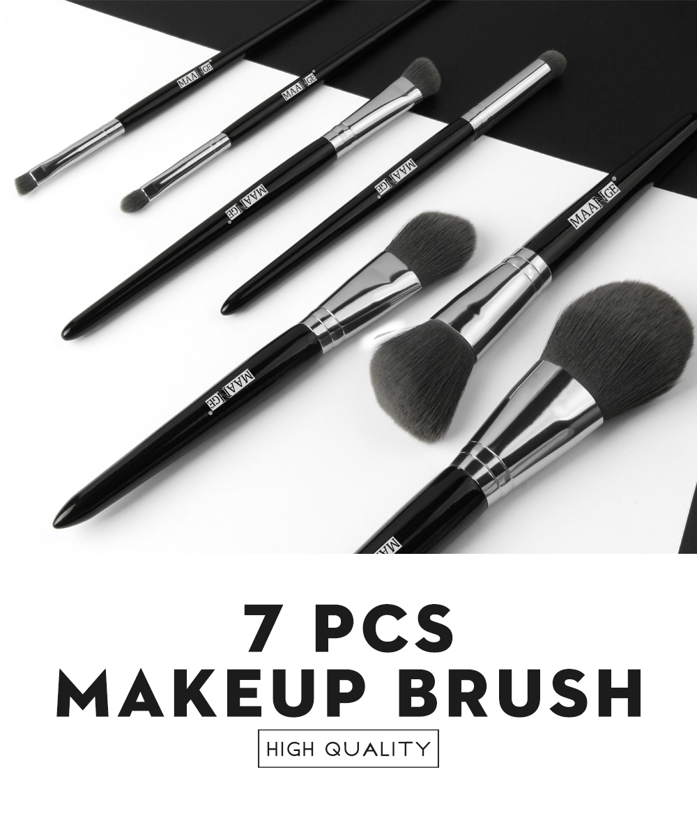 MAANGE Professional 7Pcs Make Up Brushes Set MAG 5730