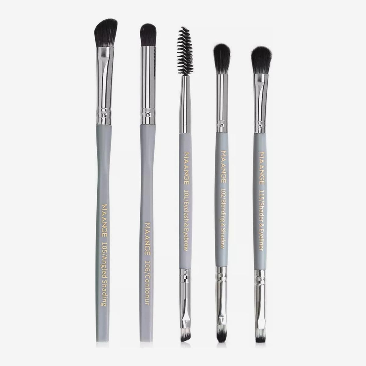Maange 5pcs Makeup Brushes Set Eyeshadow Blender Brush Tool Mag 5869yh