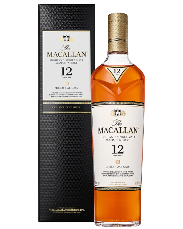 Macallan 12 Yrs Sherry Oak Cask 700 Ml