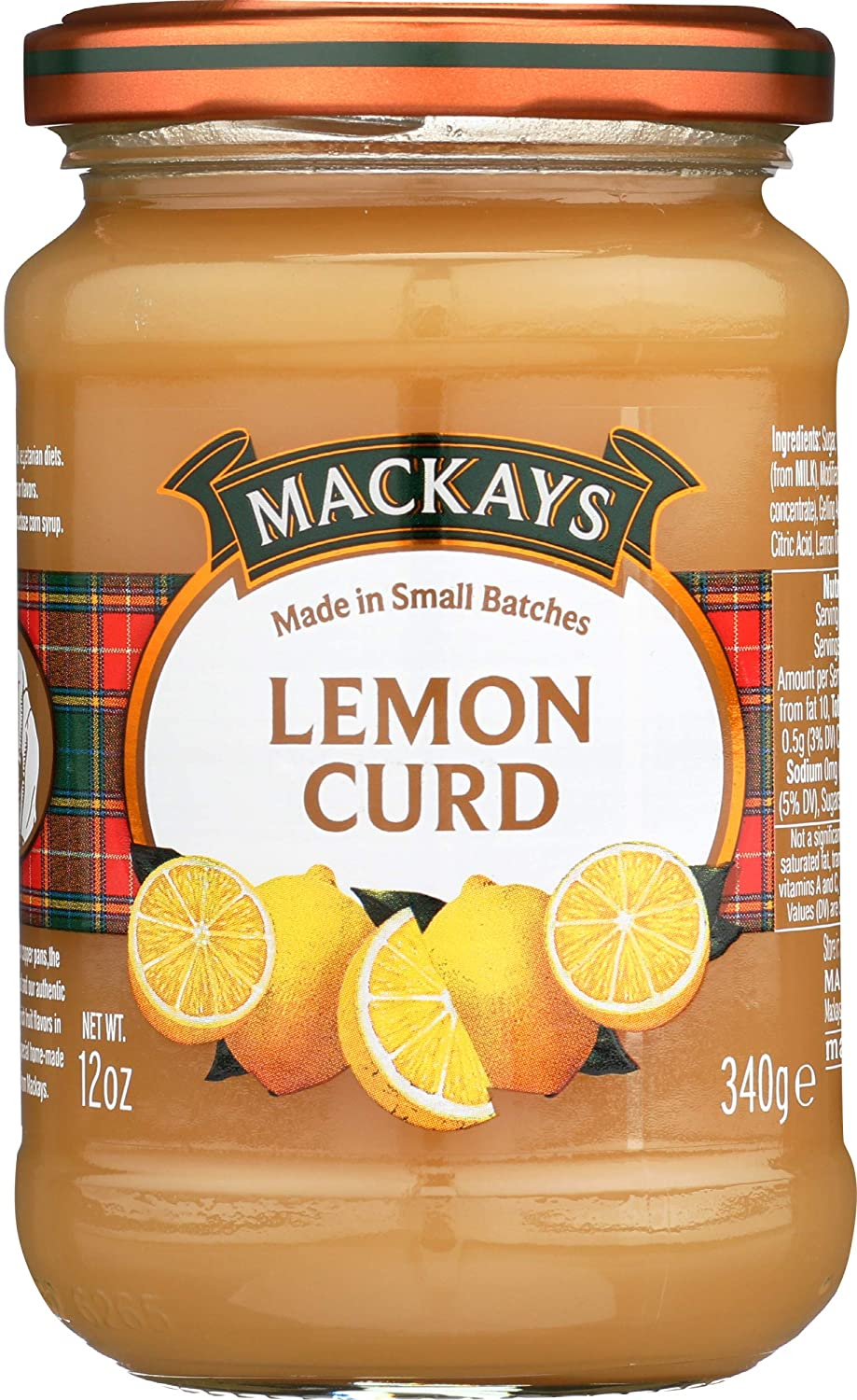 Mackays Lemon Curd 340G
