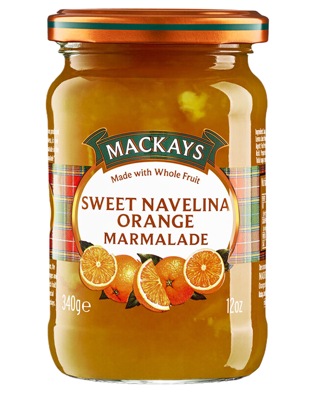 Mackays Sweet Navelina Orange Marmalade 340G