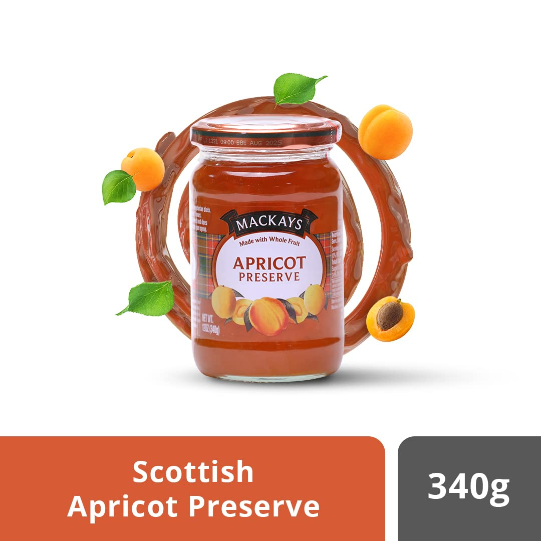 Mackays Preserve 340g Apricot