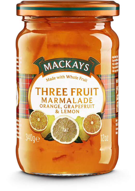 Mackays Three Fruit Marmalade (340g) 