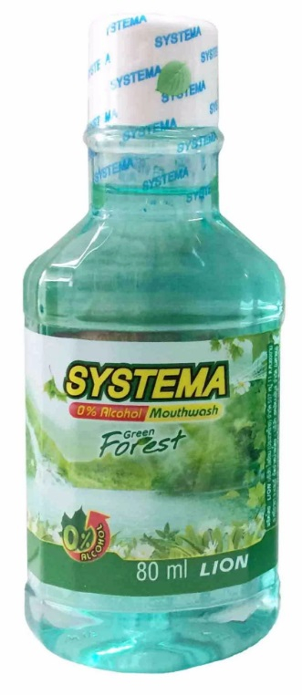 Systema Mouthwash Green Forest 80 Ml